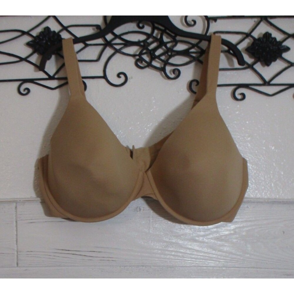 Ambrielle Bra Size 44DDD Underwire Full Coverage Adjustable Strap Tan